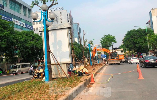 Đến nay, Ban Duy tu các công trình hạ tầng giao thông, Sở GTVT Hà Nội (Ban Duy tu – chủ đầu tư) cho biết, việc thi công trên toàn tuyến đường Hoàng Quốc Việt đã đúng tiến độ. Đơn vị thi công đang hoàn thiện việc chỉnh trang, trong đó có trồng lại cỏ dải phân cách.