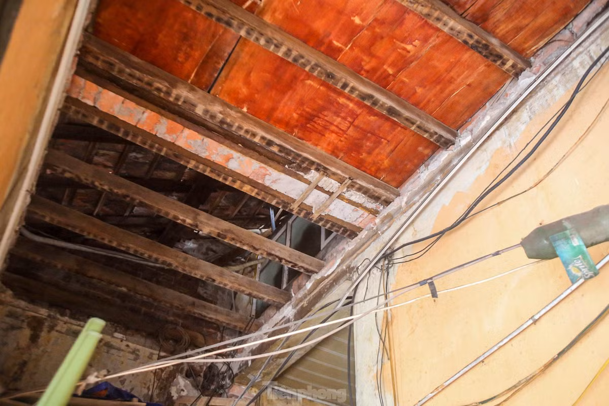 Nhiều hạng mục xuống cấp trầm trọng.