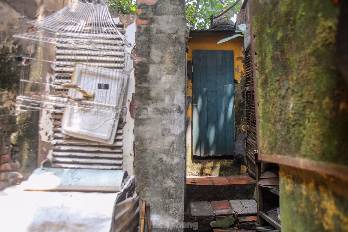 Khu vệ sinh chung ẩm thấp dưới tầng 1.