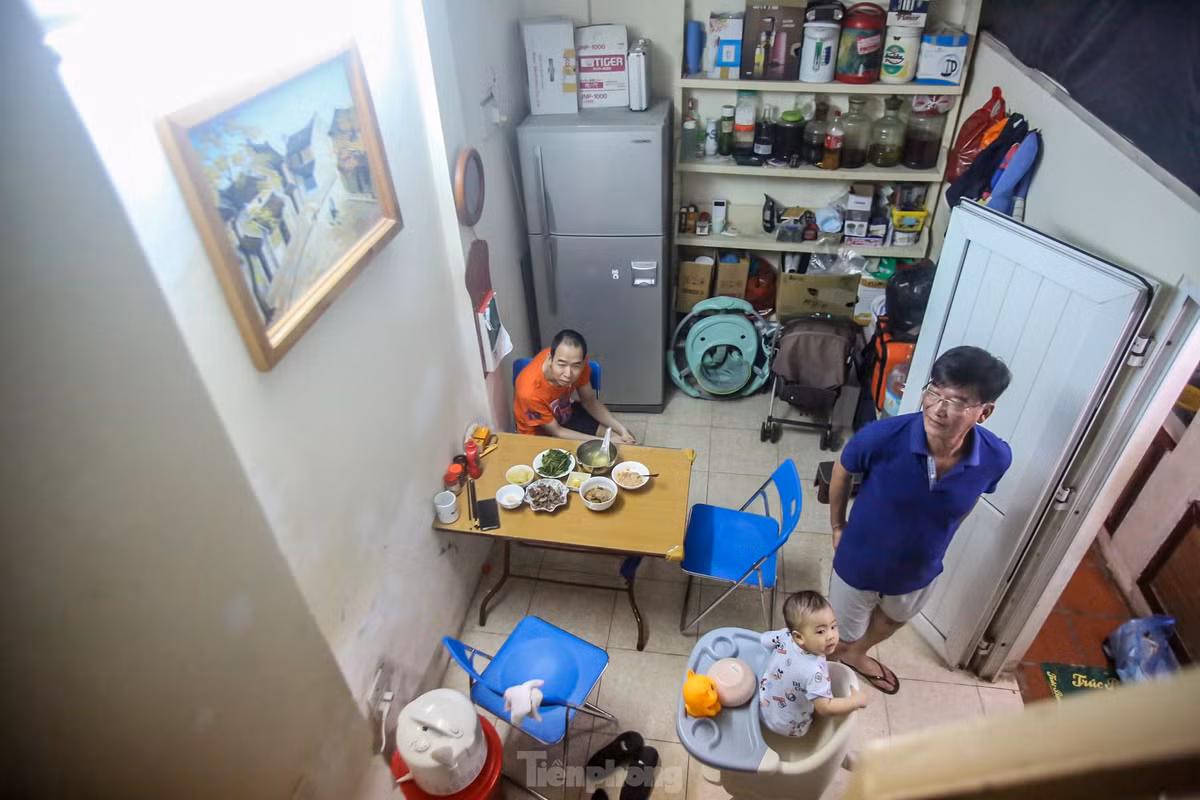 Ông Trần Quang Hải (66 tuổi) chia sẻ gia đình ông đã ở đây 4 thế hệ.