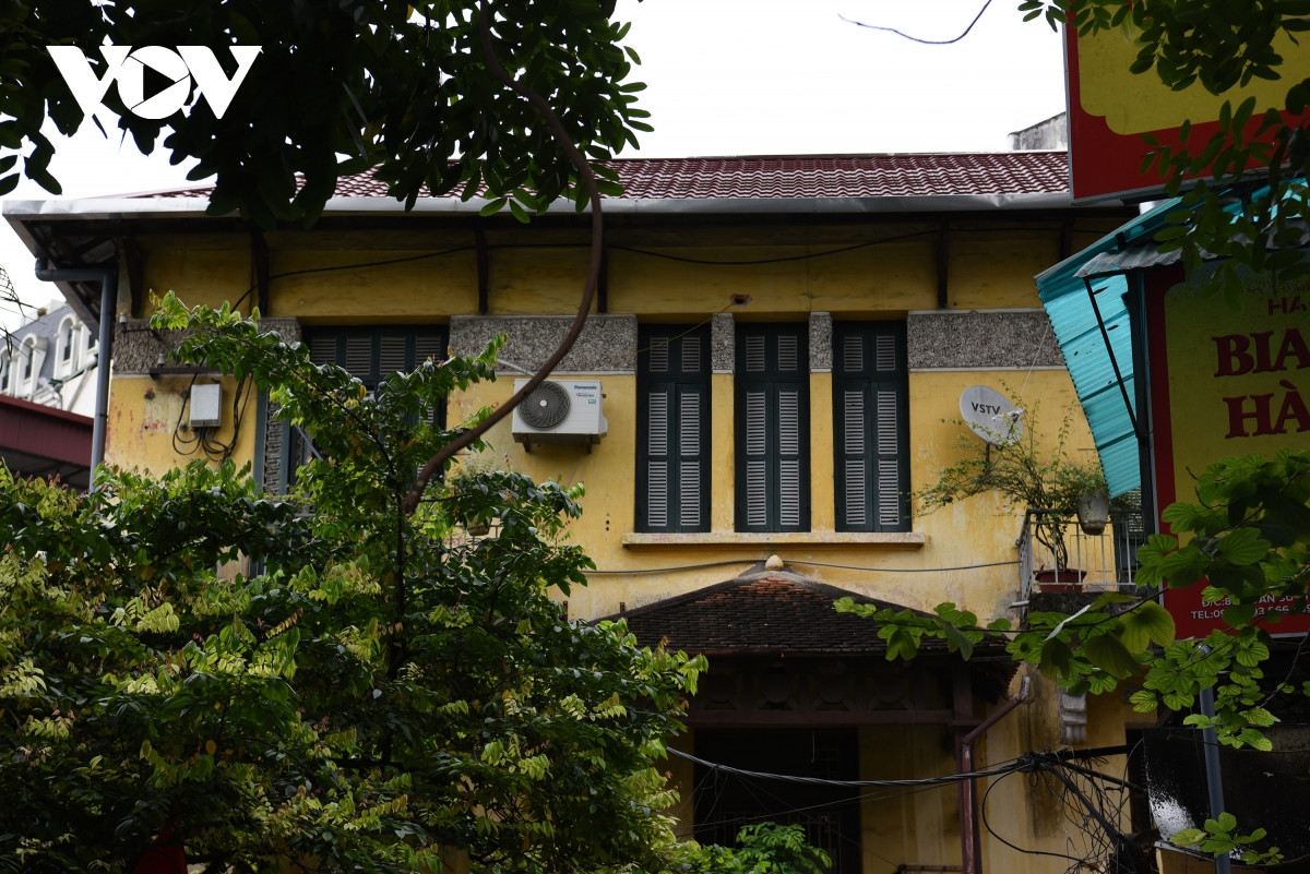 Biệt thự thuộc nhóm 1 đang trong tình trạng xuống cấp.