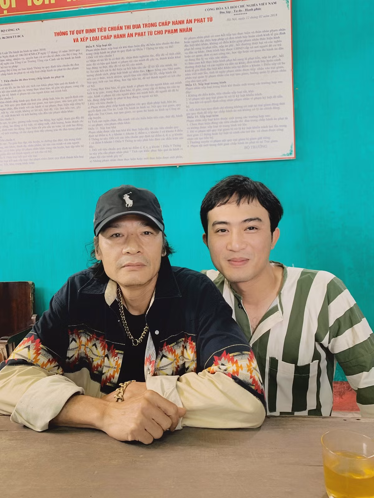 Diễn viên Doãn Quốc Đam vào vai Võ Hoài Nam hồi trẻ với quá khứ tù tội.