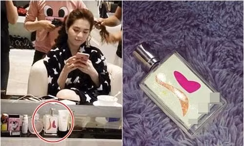 Dòng nước hoa chân dài Trà Vinh từng sử dụng cũng không quá đắt đỏ.