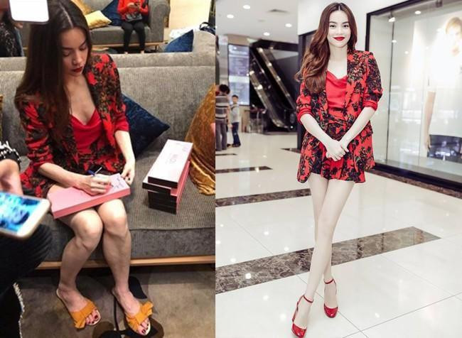 Đôi chân tong teo, gân guốc của Hồ Ngọc Hà khiến hình ảnh giọng ca "Cả Một Trời Thương Nhớ" chỉ hoàn hảo khi có bàn tay photoshop khéo léo.