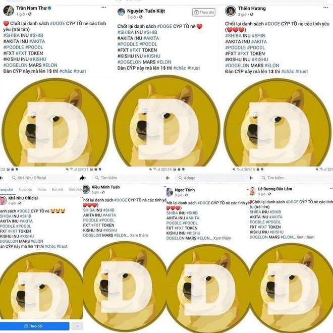 Sau 1 dem, loat status ru choi coin cua nhieu sao Viet 