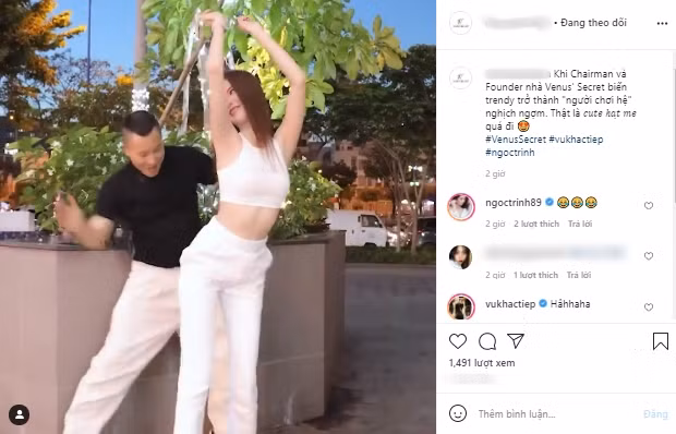 Vu Khac Tiep bi che tho thien khi vo mong Ngoc Trinh