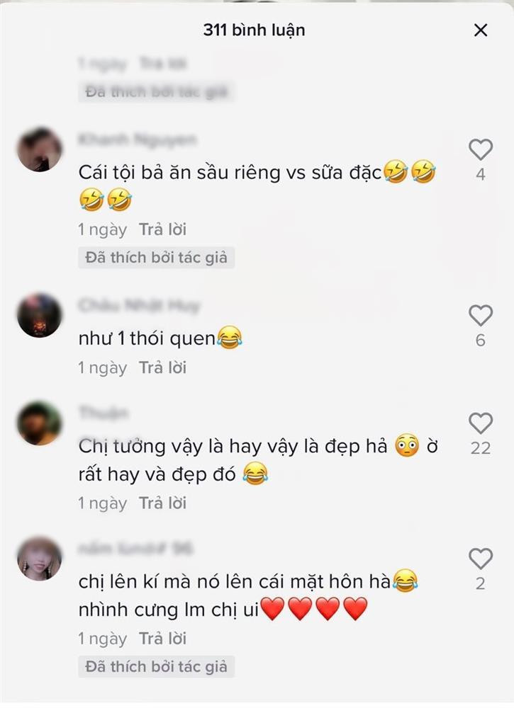 Dưới bài đăng, rất nhiều khán giả nhận ra sự tăng cân không phanh của Ngọc Trinh. Tuy nhiên, một số ý kiến lại cho rằng Ngọc Trinh phiên bản mũm mĩm nhìn cũng rất dễ thương.