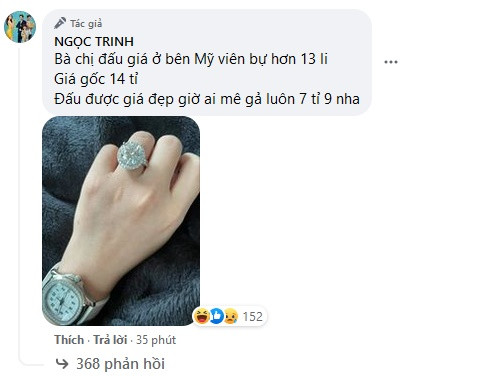 Một trong những món đồ đắt nhất chính là viên kim cương này có giá gốc là 14 tỷ đồng, thanh lý nhanh 7,9 tỷ. Nghe mà sốc!