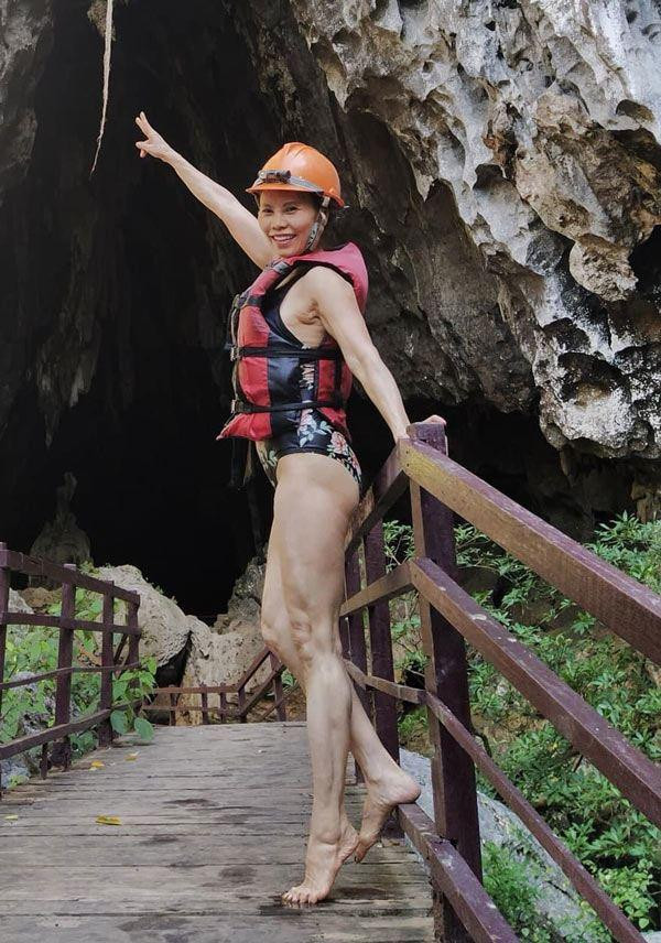 hìn là thấy, Hà Hồ thừa hưởng nhiều nét đẹp từ mẹ đẻ.