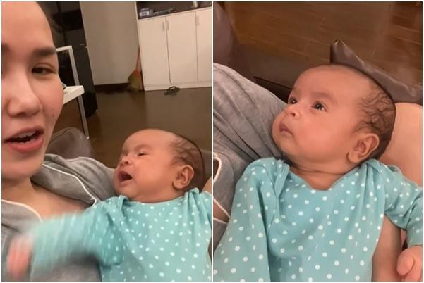 rong một lần trò chuyện cùng con gái, nữ ca sĩ còn "lầy lội" khuyên ái nữ không nên ngủ vào ban ngày, để tối rồi ngủ để tránh làm phiền mẹ.