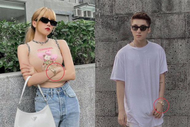 ón phụ kiện đắt giá cả hai cùng sở hữu là chiếc đồng hồ Rolex giá khoảng 500 triệu đồng.