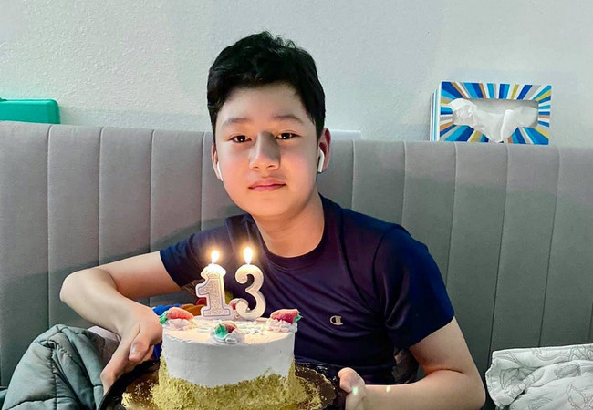 Trong ngày sinh nhật của Bảo Nam cách đây không lâu, Quang Dũng đăng tải hình ảnh con, kèm lời chúc tình cảm: "Chúc con luôn vui vẻ, ngoan ngoãn và thông minh. Mãi là niềm hạnh phúc và tự hào của cha mẹ".