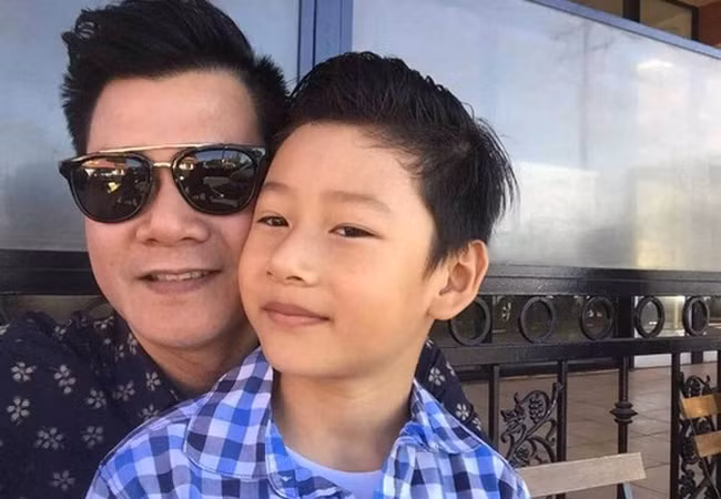 Bảo Nam có ngoại hình giống hệt bố Quang Dũng thời trẻ.