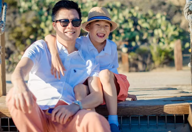 Bảo Nam cũng đam mê khám phá khoa học và yêu thích máy móc công nghệ. Cả anh và vợ cũ đều thống nhất để con tự phát triển đam mê và định hướng công việc sau này.