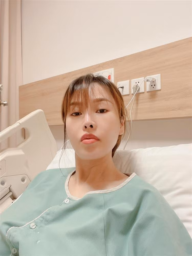 Ba bau Que Van nhap vien, ke su co 