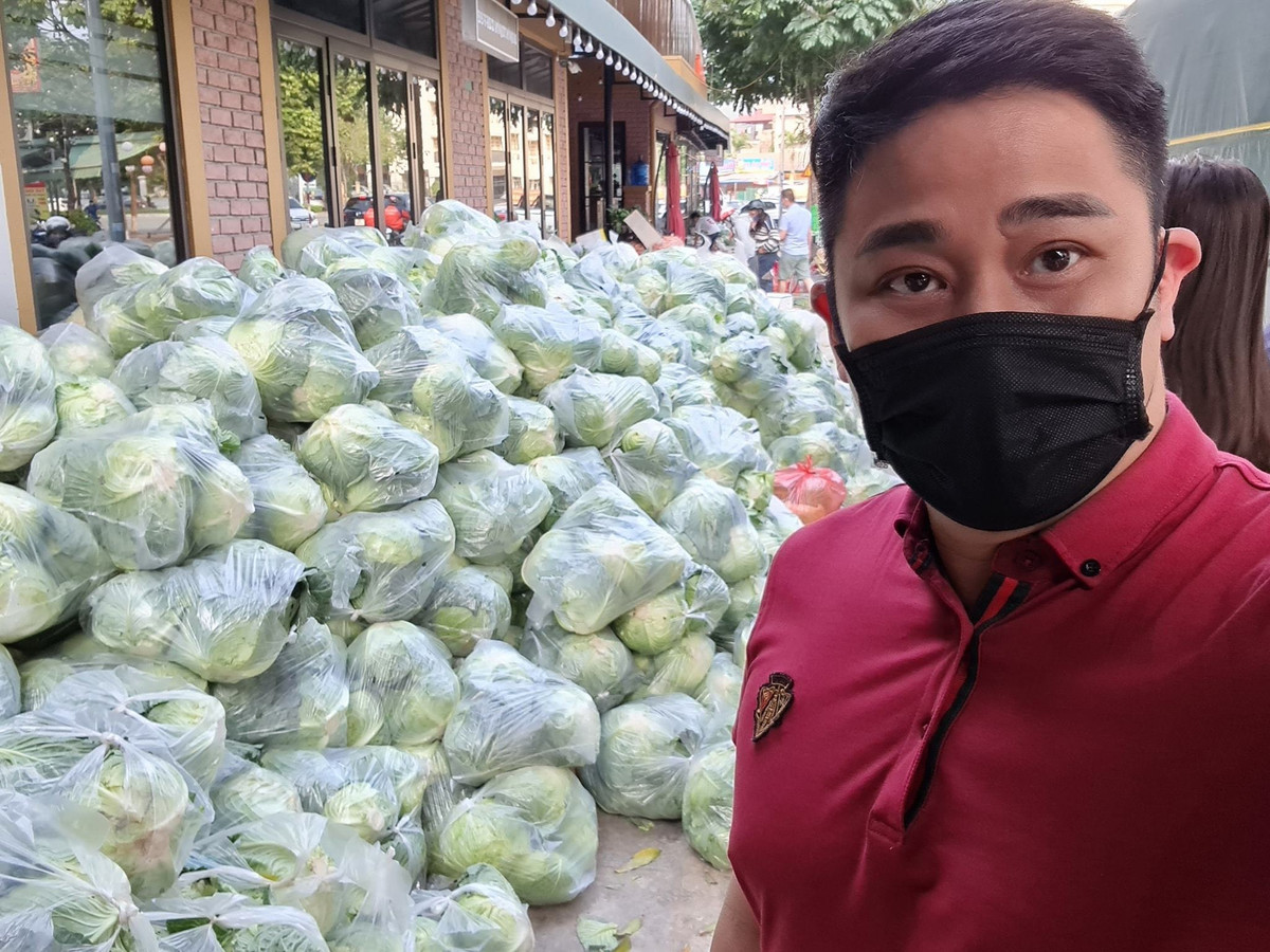 Minh Tiệp giúp người dân Hải Dương tiêu thụ nông sản.