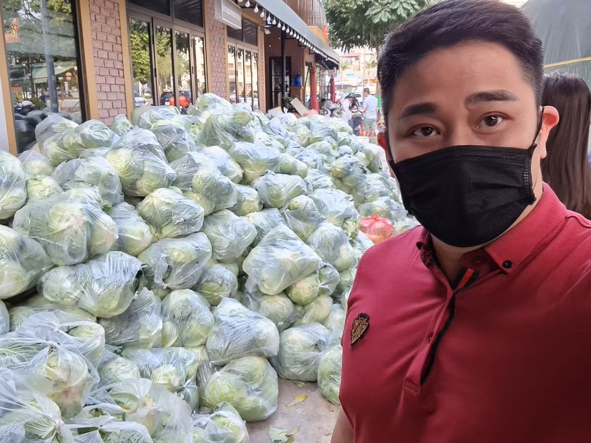 Minh Tiệp giúp người dân Hải Dương tiêu thụ nông sản.