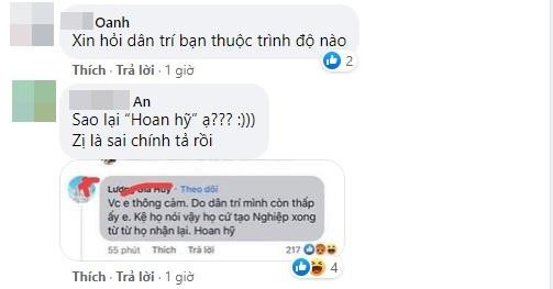 Luong Gia Huy bi chi trich khi bao ve Thuy Tien, che 