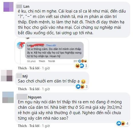 Luong Gia Huy bi chi trich khi bao ve Thuy Tien, che 