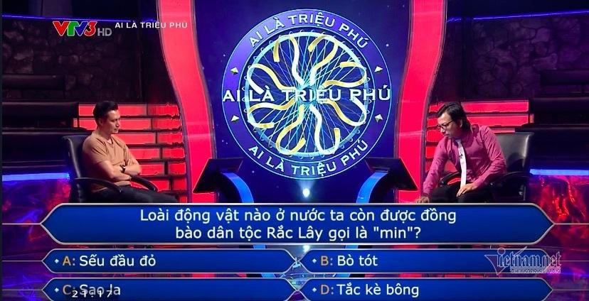 Trước lĩnh vực nằm ngoài tầm hiểu biết, nam diễn viên xin dừng cuộc chơi để bảo toàn tiền thưởng.