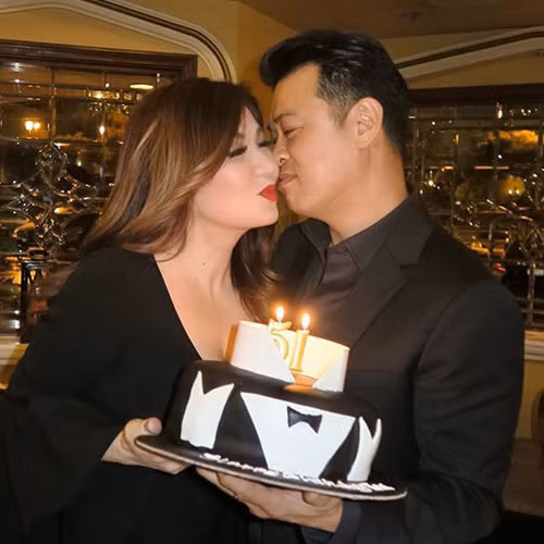 Trizzie Phương Trinh hạnh phúc bên tình mới.