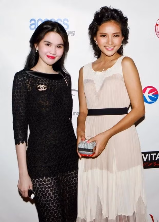 Có thể thấy, thay vì gương mặt tròn có phần hơi phèn của Ngọc Trinh thời "chân ướt chân ráo" vào showbiz, Phan Như Thảo lại sở hữu gương mặt hài hòa, từ đôi mắt, sống mũi cao đến chiếc cằm thon gọn, làn da bánh mật.