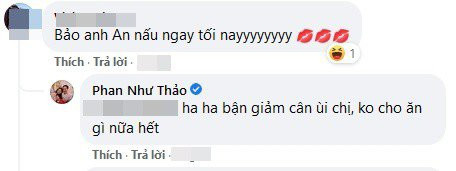 Bị khán giả "body shaming" quá nhiều, mỹ nhân họ Phan dần ý thức trong việc giảm cân. Thời gian ban đầu, chồng cô không ủng hộ, còn thường xuyên tẩm bổ cho bà xã những món ăn sơn hào hải vị nhưng cho đến thời điểm hiện tại, đại gia Đức An cũng thuận tình việc giảm cân của vợ. Đại gia Đức An đã đồng tình việc giảm cân của vợ.