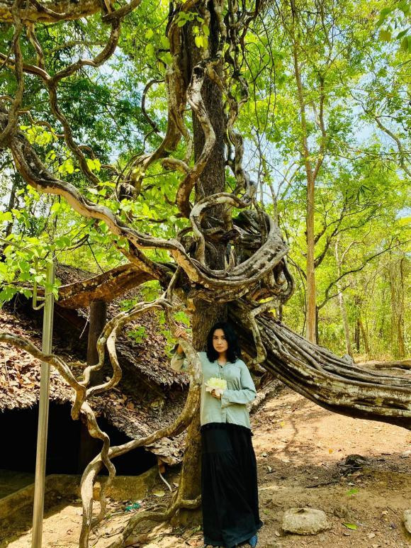 Giữa nhịp sống xô bồ, diva Thanh Lam tận hưởng những giây phút bình yên.