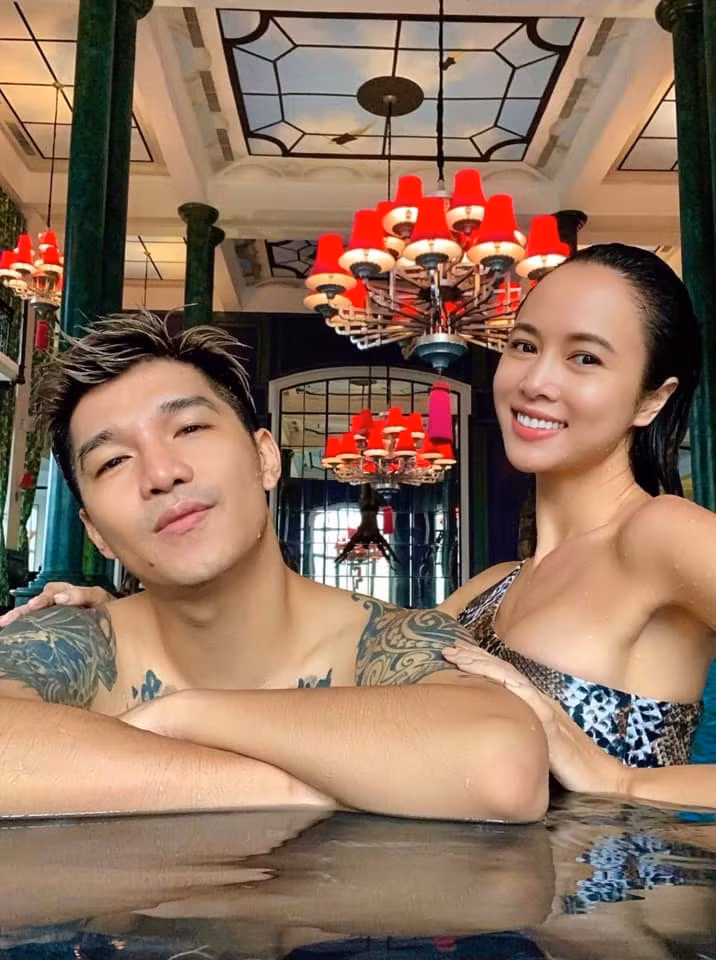 Cường Seven đăng ảnh và chúc mừng sinh nhật bạn gái Vũ Ngọc Anh.