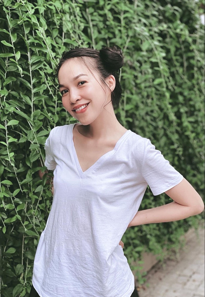 Hiền Thục trẻ trung, tươi tắn dù chuẩn bị bước sang tuổi 40.