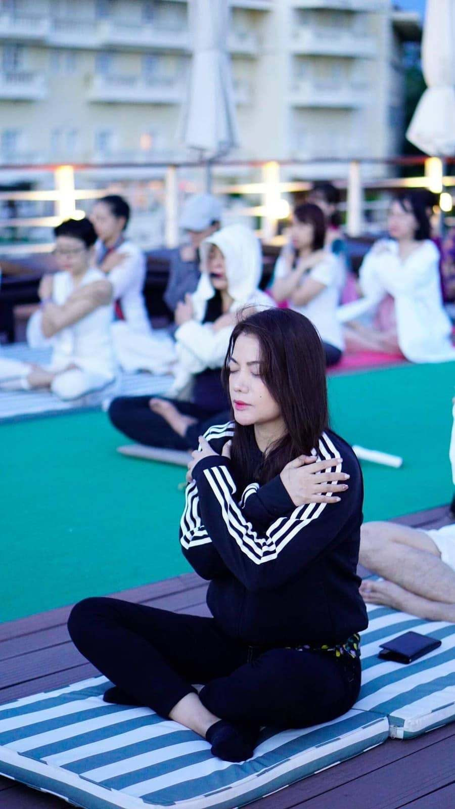 Trương Ngọc Ánh thiền mỗi ngày.