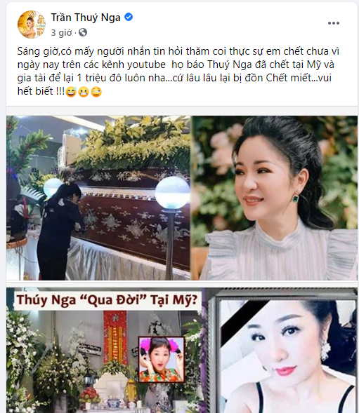 Thuy Nga bi don qua doi: 