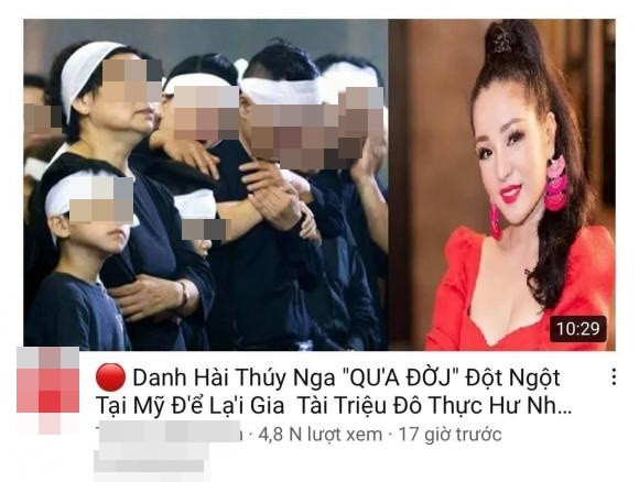 Thuy Nga bi don qua doi: 