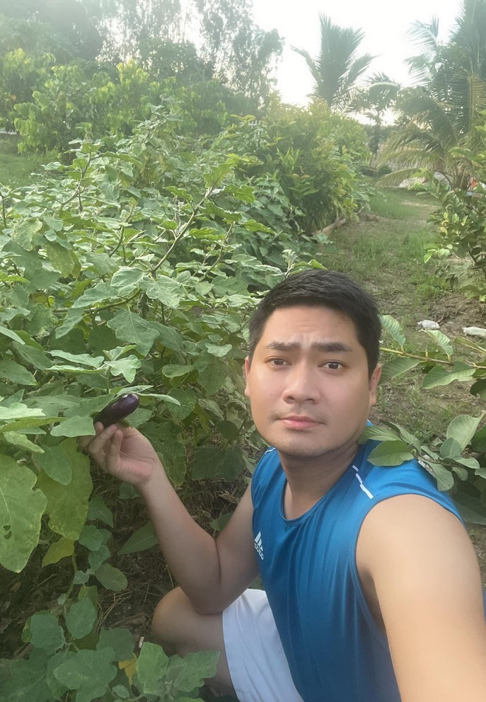 Hơn 2 tháng qua, anh sinh hoạt cùng gia đình ở huyện Lấp Vò, Đồng Tháp.