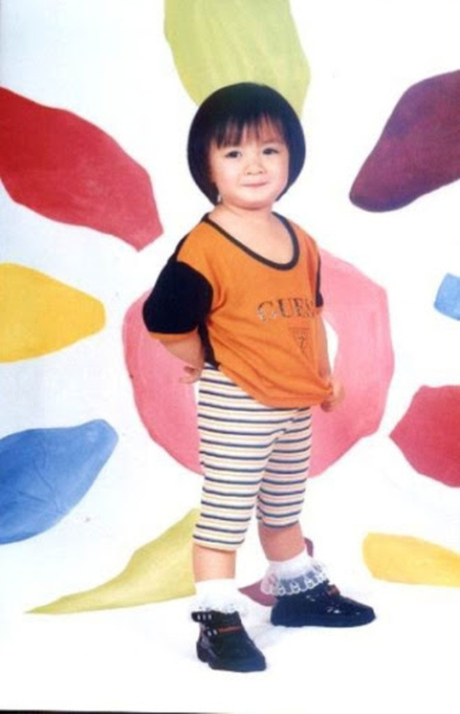 Xuan Mai khoe anh 3 con, con gai ut giong het me luc nho-Hinh-2