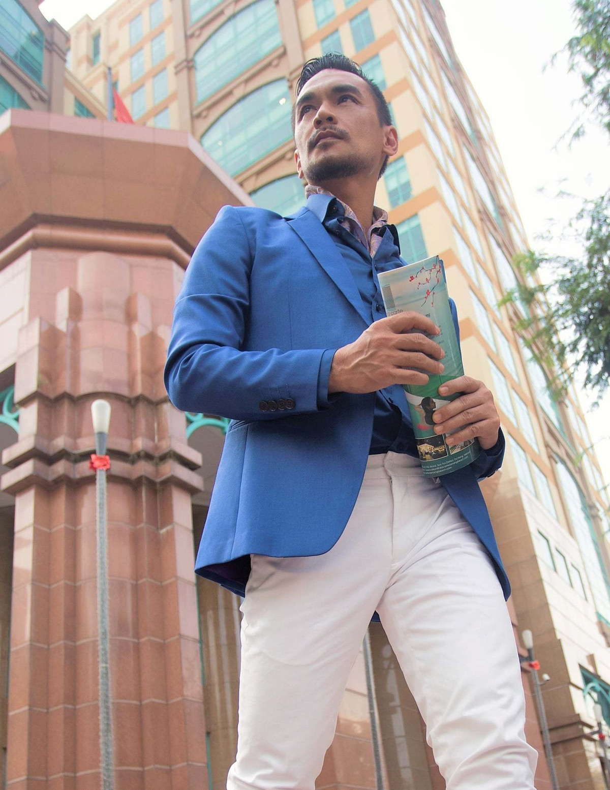 Đức Hải yêu nắng đẹp Sài Gòn.