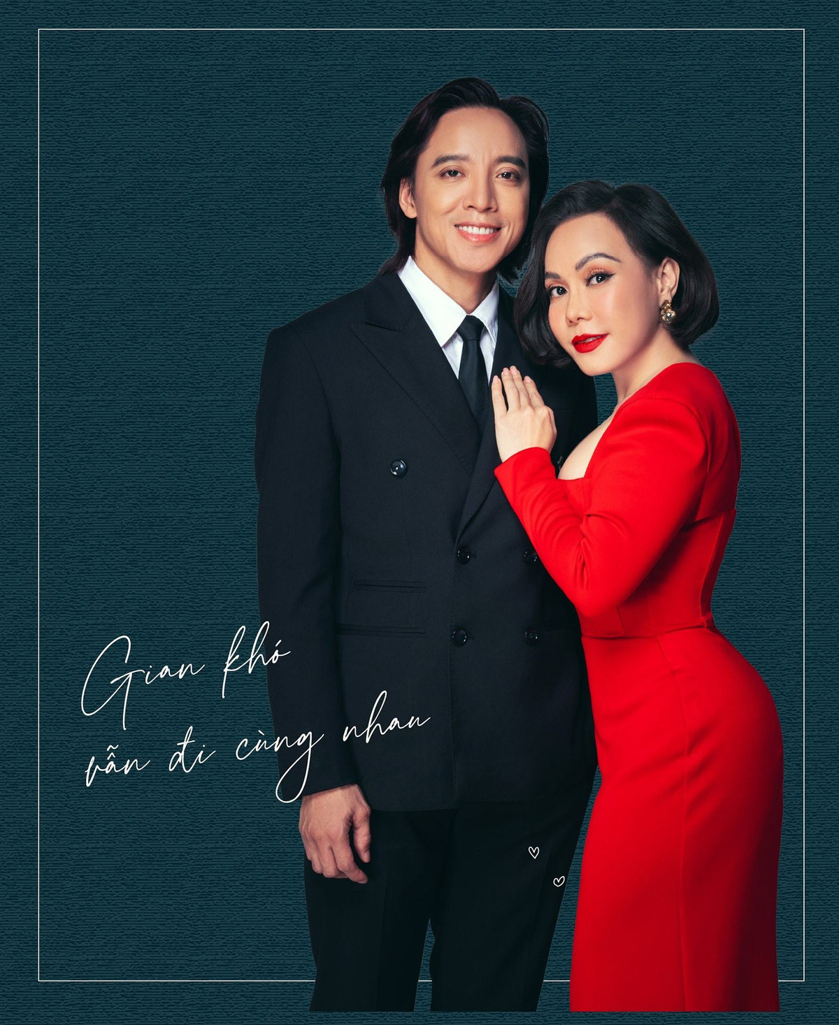 Việt Hương nhắn gửi chồng: "Sẽ đi cùng nhau mọi nơi anh bạn nhé!".