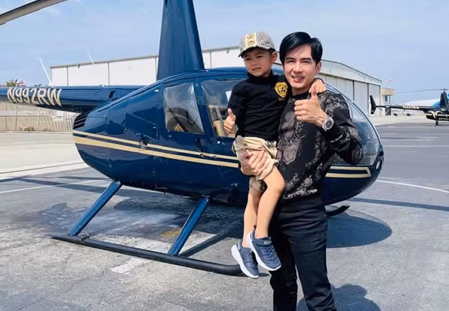 Sao Việt hôm nay 21/6: Đan Trường lần đầu cho con trai trải nghiệm trực thăng trong chuyến du lịch tại Mỹ.