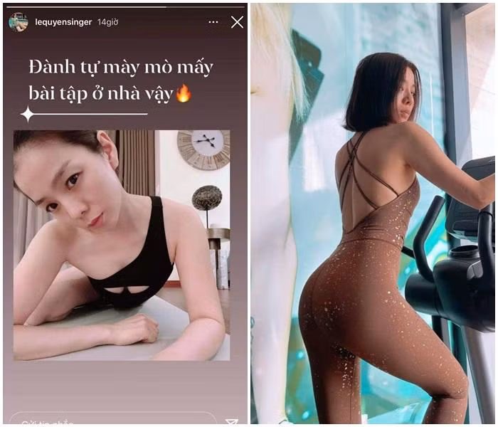 Le Quyen, Diep Lam Anh “khong doi thu” khi khoe body