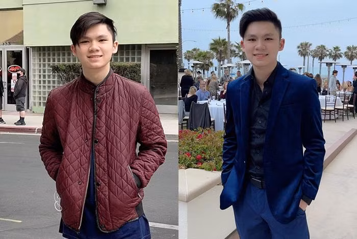 Beckam nhà ca sĩ Bằng Kiều năm nay bước sang tuổi 17. Chàng trai trẻ sở hữu ngoại hình phúc hậu, ưa nhìn.