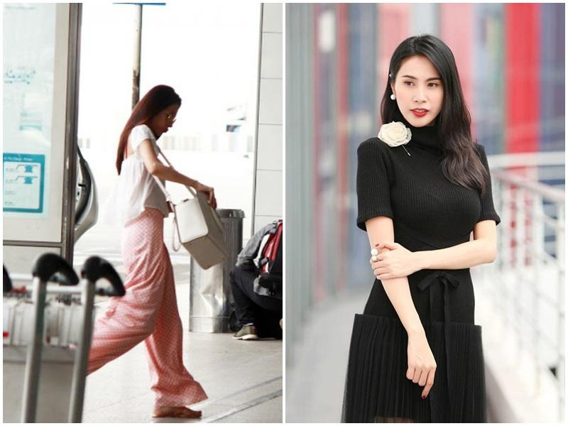 ##ss###style="text-decoration: underline;">Thủy Tiên bình thường chau chuốt nhưng cô cũng là một trong số nhiều sao Việt không ăn mặc cầu kì ra sân bay. Điển hình như bộ đồ ngủ hồng chấm bi có phần lôi thôi, xuề xòa quá mức này.