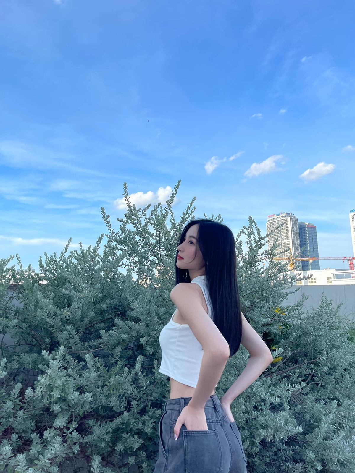 Jun Vũ đẹp trong veo.