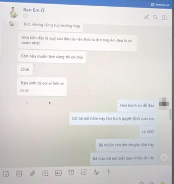 Nham Hoang Khang xin loi Phi Nhung, doc chi thay mot troi 