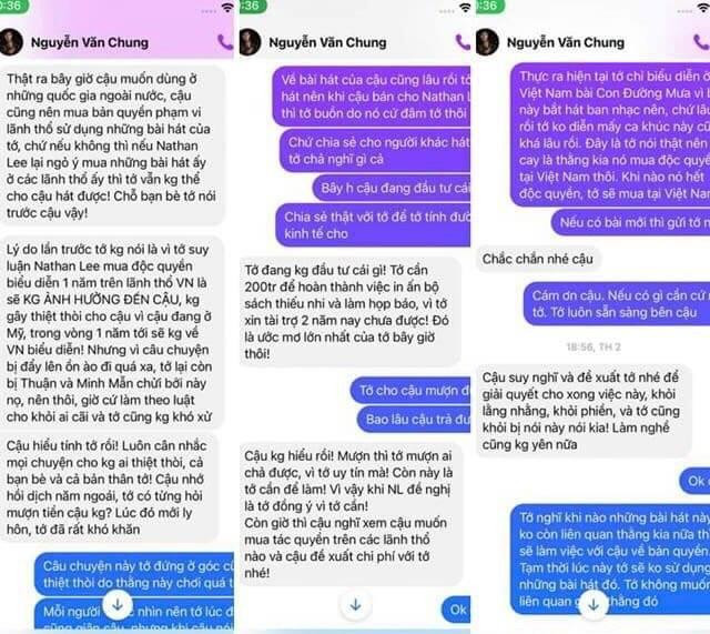 Cao Thai Son to Nguyen Van Chung va Nathan Lee 