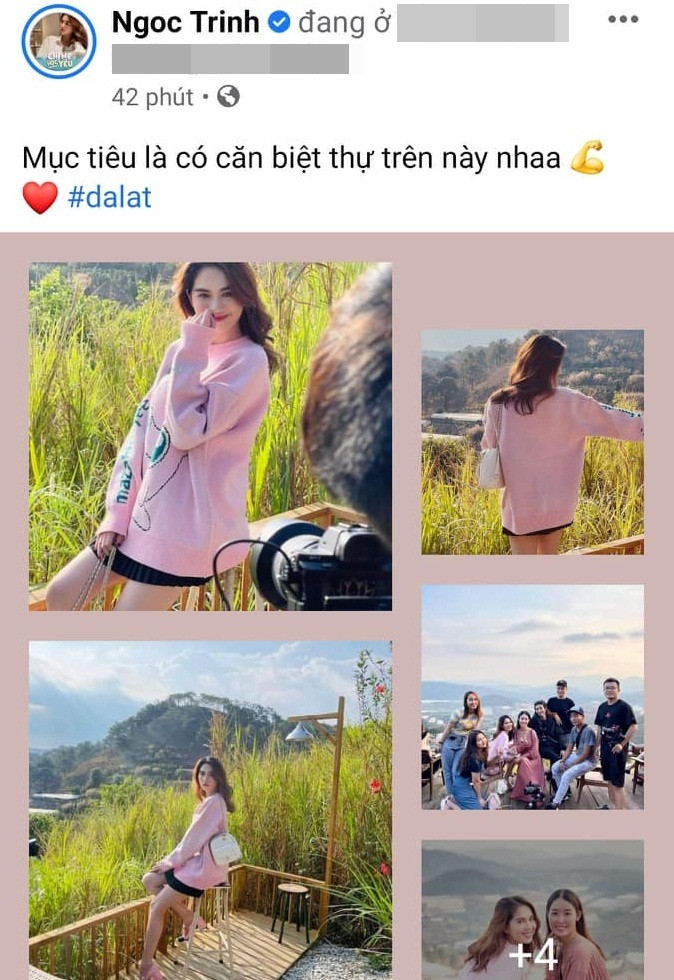 Vua bi cuom 15 ty, Ngoc Trinh da tinh chuyen xay biet thu