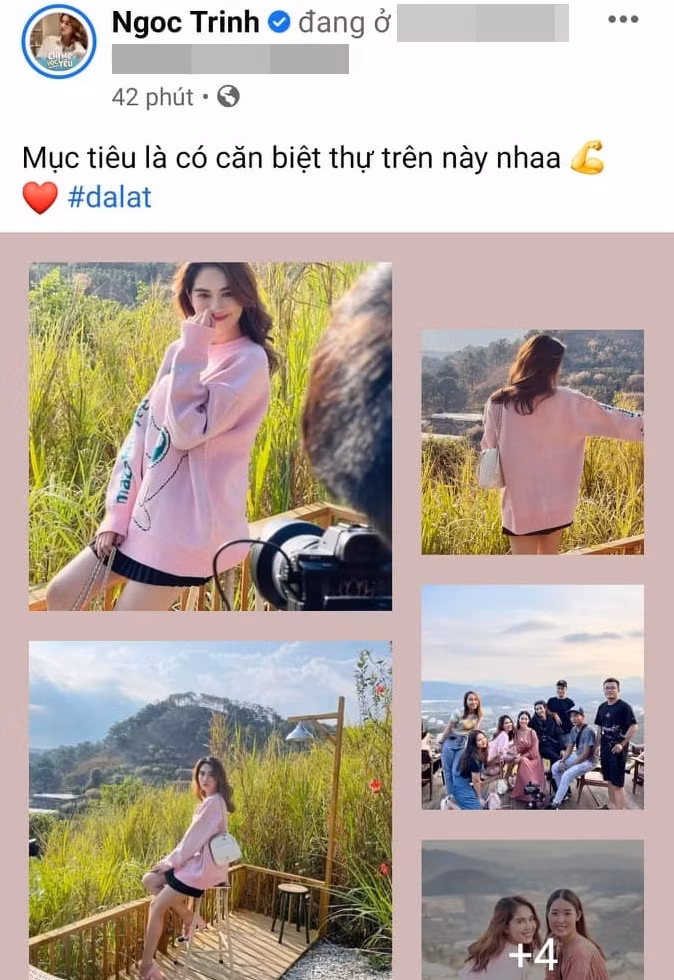 Vua bi cuom 15 ty, Ngoc Trinh da tinh chuyen xay biet thu