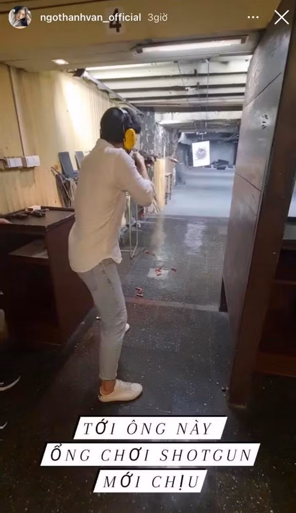 Về Na Uy, Ngô Thanh Vân thoải mái hơn trong việc đăng tải khoảnh khắc bên nửa kia.