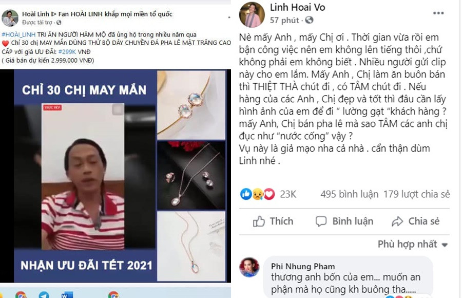 Hoai Linh mang ke mao danh lua dao: 