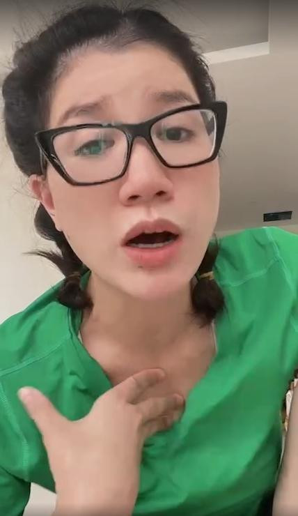 Trang Tran da binh phuc sau khi mac COVID-19