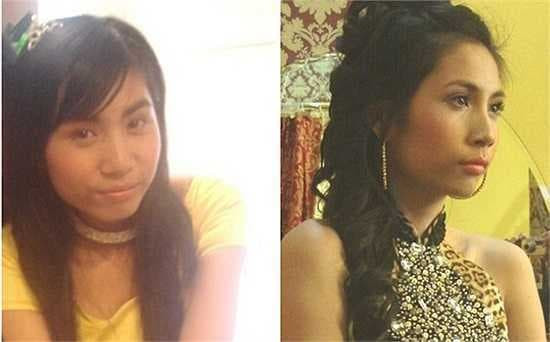 Nhan sắc không nổi bật và nhiều khuyết điểm của Thủy Tiên khi mới bước chân vào làng giải trí.